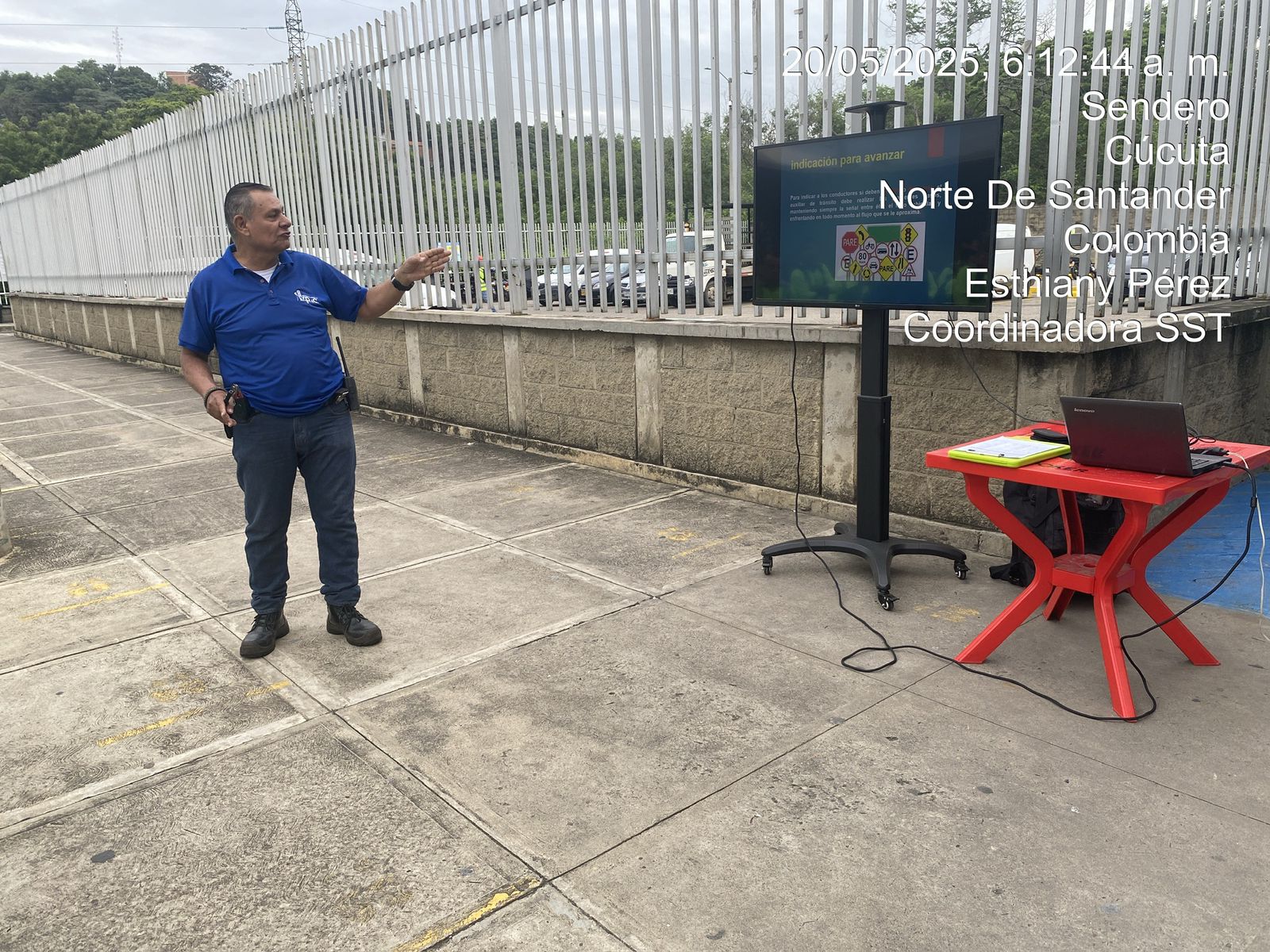 Evidencia de capacitación